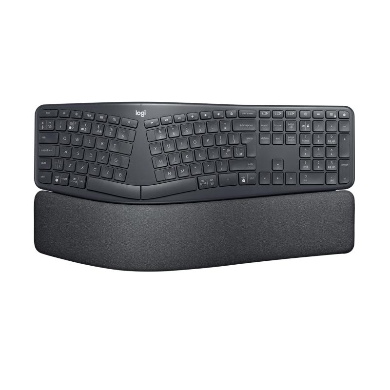 Logitech 920-010108. Keyboard form factor: Full-size (100%). Keyboard style: Curved.