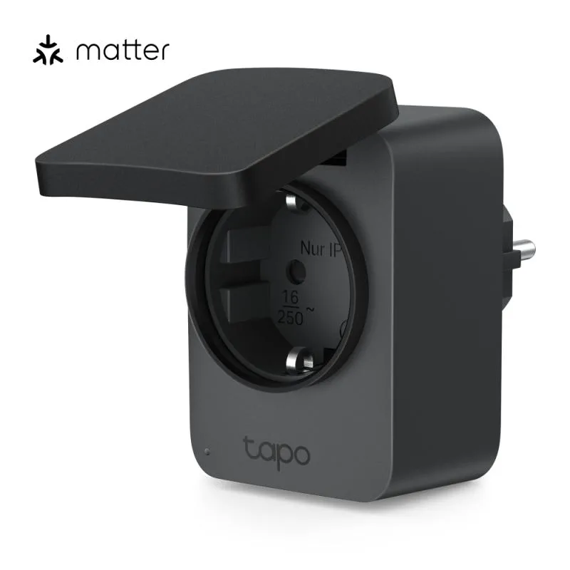 Smart WiFi Outdoor Plug Tapo P410M - 50/60 Hz - IEEE 802.11b/g/n - Bluetooth for setup only - 2.4 GHz Wi - Fi