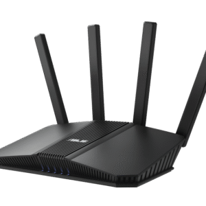 ASUS RT-BE82U BE6500. WAN connection type: RJ-45. Wi-Fi band: Dual-band