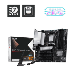 Placa de Baza MSI PRO B850M-P WIFI AM5, 4x DDR5,