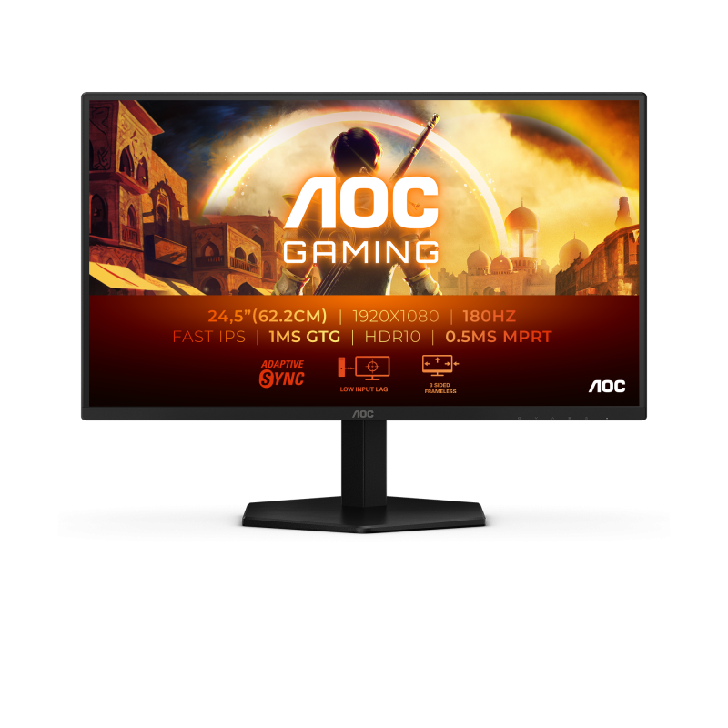 Monitor AOC 24.5" 25G42E, Diagonal (inch): 24.5, Diagonal (cm): 62,