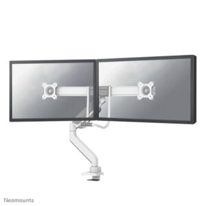 Brat dublu monitor Neomounts DS75-450WH2; pentru display-uri cu diagonale 17"-32",