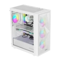 Carcasa Genesis Diaxid 605 Mid Tower Argb Alb, Tempered Glass