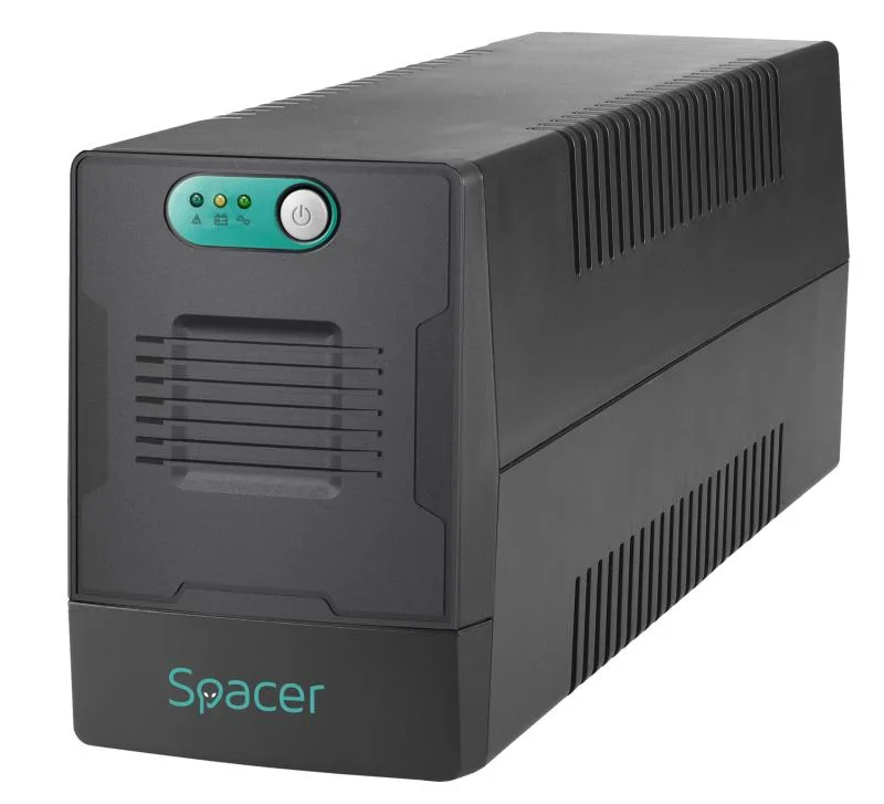 UPS Spacer Line Int. fara management - 2000VA/ 1200W - AVR - 4 x socket Schuko - indicatie status cu LED