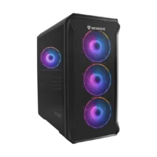 Carcasa Genesis Irid 503 V2 Mini Tower Argb Negru, Tempered