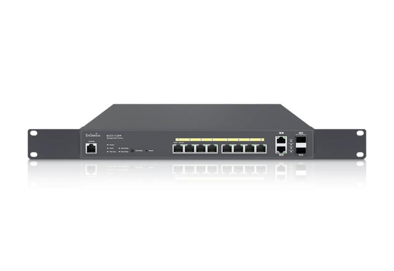 EnGenius Managed / stand-alone 13i 10xGbE + 2xSFP L2+, 130W