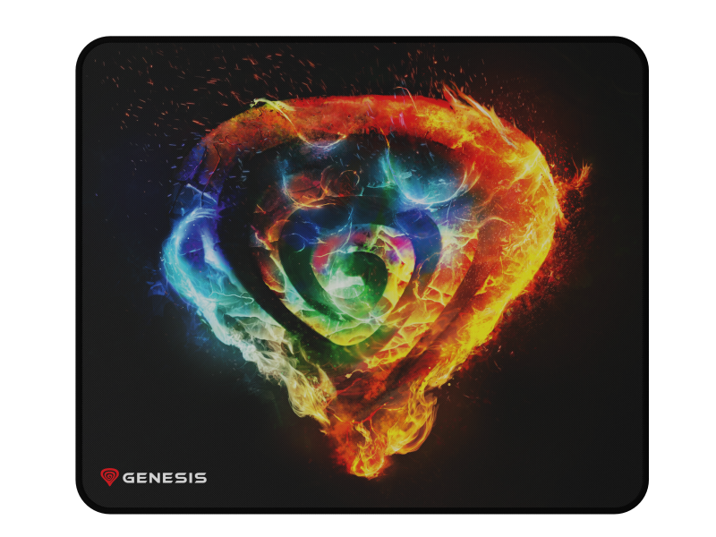 Mousepad Genesis Carbon 500 M FIRE G2, material cauciuc +