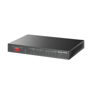 Switch desktop Mercusys 8× 10/100/1000 Mbps PoE+ Ports, 2× 1000