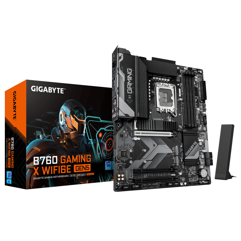 Placa de bază Gigabyte B760 GAMING X WIFI6E GEN5 LGA1700