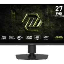 Monitor MSI 27 inch MAG 272PF X24 - Panel: Fast IPS - Diagonal inch : 27 - Diagonal cm : 68 - Aspect ratio: 16:9