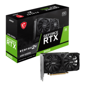 Placa Video MSI GEFORCE RTX 3050 VENTUS 2X E OC