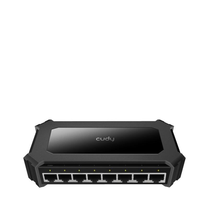 CUDY 8-Port Gigabit Desktop Switch, 8 10/100/1000M RJ45 Ports, IGMP