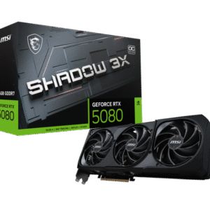 Placa Video MSI GEFORCE RTX 5080 SHADOW 3X OC 16GB