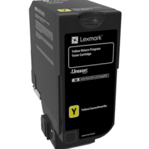 Toner Lexmark 74C20Y0 yellow, 3k pagini ,compatibil cu CX725de,CX725dhe, CX725dthe,