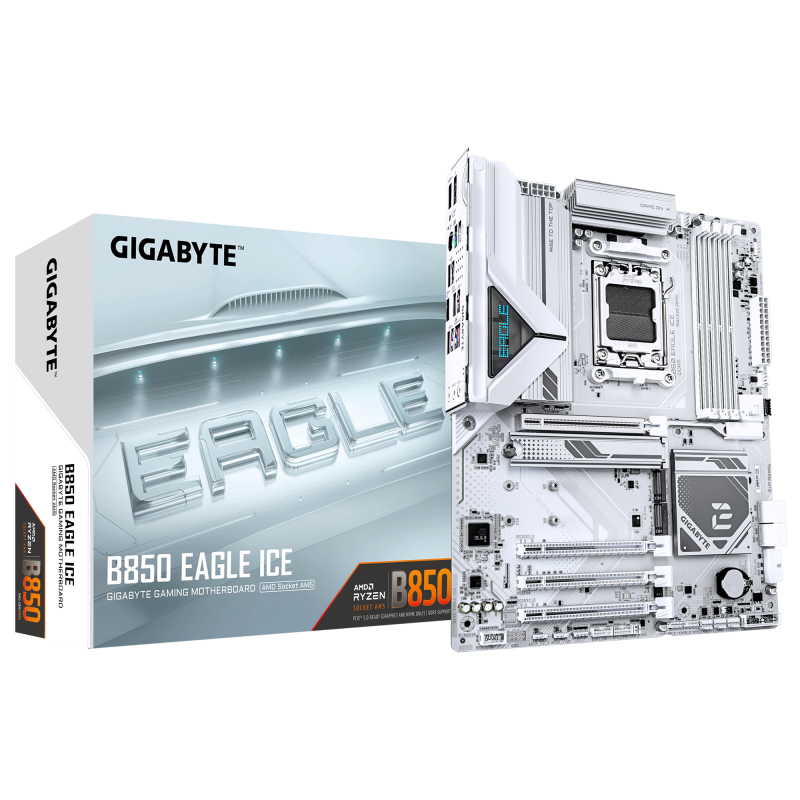Placa de bază Gigabyte B850 EAGLE ICE AM5