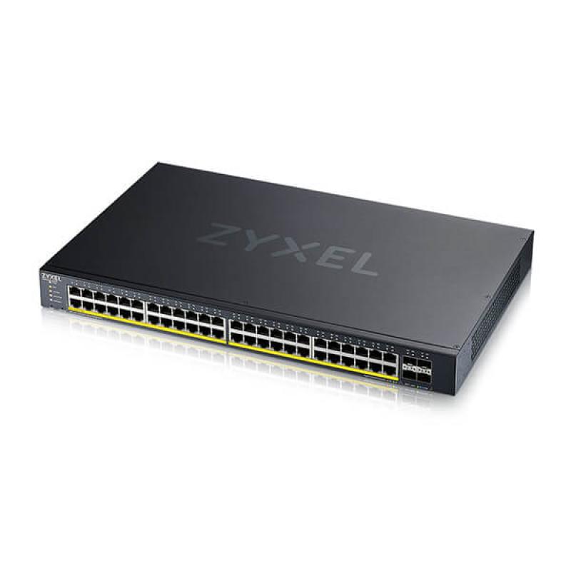 Zyxel XGS1935-52HP, 52 Port Lite-L3 Smart Managed PoE Switch, 48x