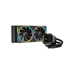 CPU COOLER DEEPCOOL LM240 RGB BLACK