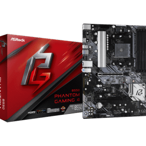 Placa de bază ASRock B550 Phantom Gaming 4 AM4