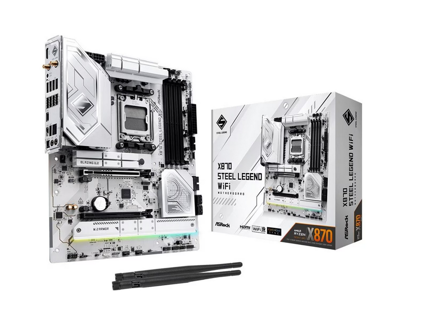 Placa de bază ASRock X870 STEEL LEGEND WIFI AM5