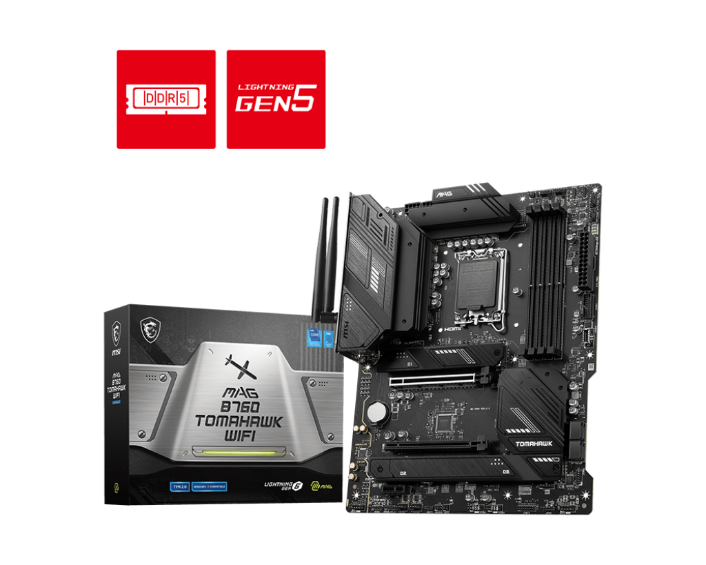 Placa de bază MSI MAG B760 TOMAHAWK WIFI DDR5 LGA1700