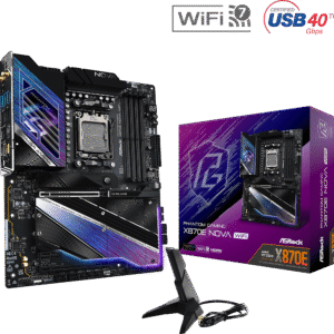 Placa de bază ASRock X870E NOVA WIFI AM5