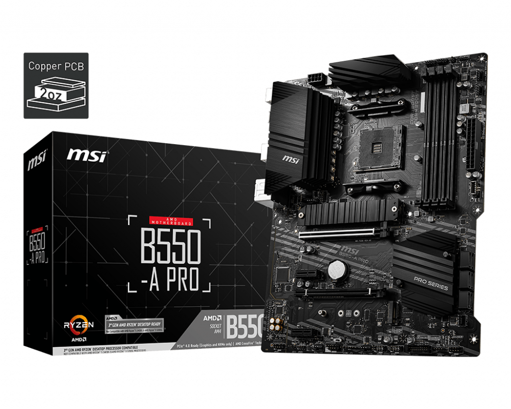 Placa de bază MSI B550-A PRO AM4 - imagine 3