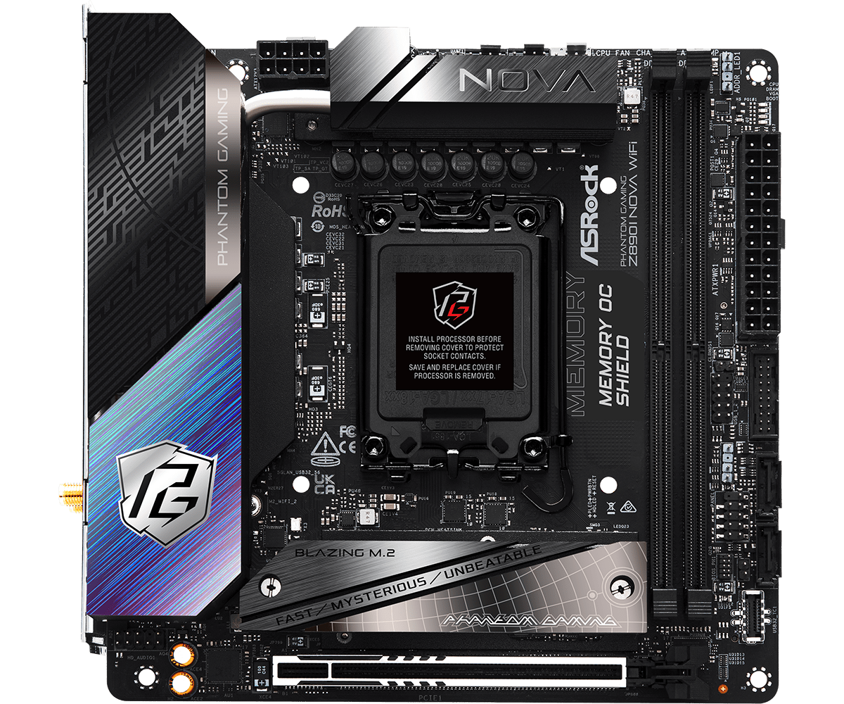 Placa de bază ASRock Z890I NOVA WIFI LGA1851 - imagine 3
