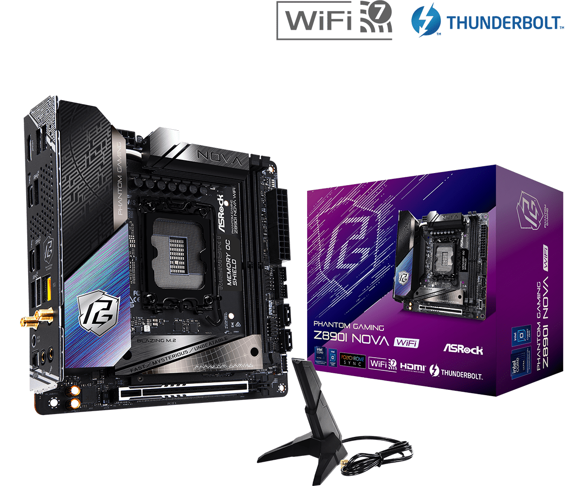 Placa de bază ASRock Z890I NOVA WIFI LGA1851