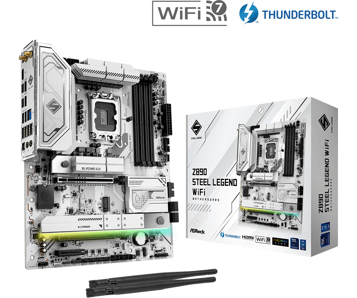 Placa de bază ASRock Z890 STEEL LEGEND WIFI LGA1851