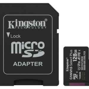 Card de MemorieMicroSDXC Kingston 128GBCanvas Select PlusCu Adaptor