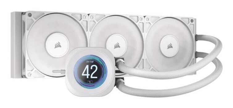 CR LIQUID COOLER NAUTILUS 360 RS LCD WH