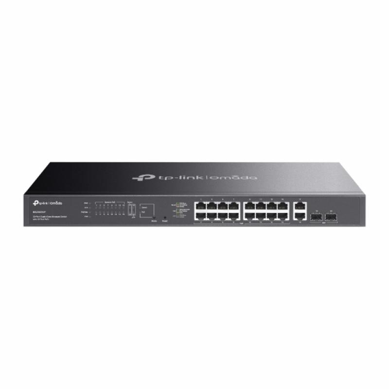 Omada 20-Port Gigabit Easy Managed Switch with 16-Port PoE+ PORT: