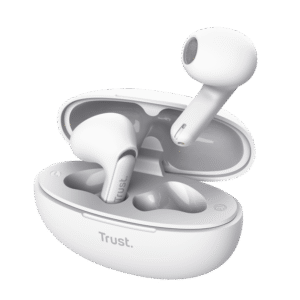Casti Trust Yavi wireless, TWS, bluetooth, interfata USB-C, frecventa de