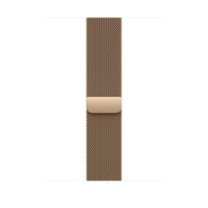 Apple Watch 46mm Gold Milanese Loop - M/L