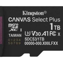 Card de Memorie Microsdxc Kingston 1TB Canvas Select Plusfara Adaptor