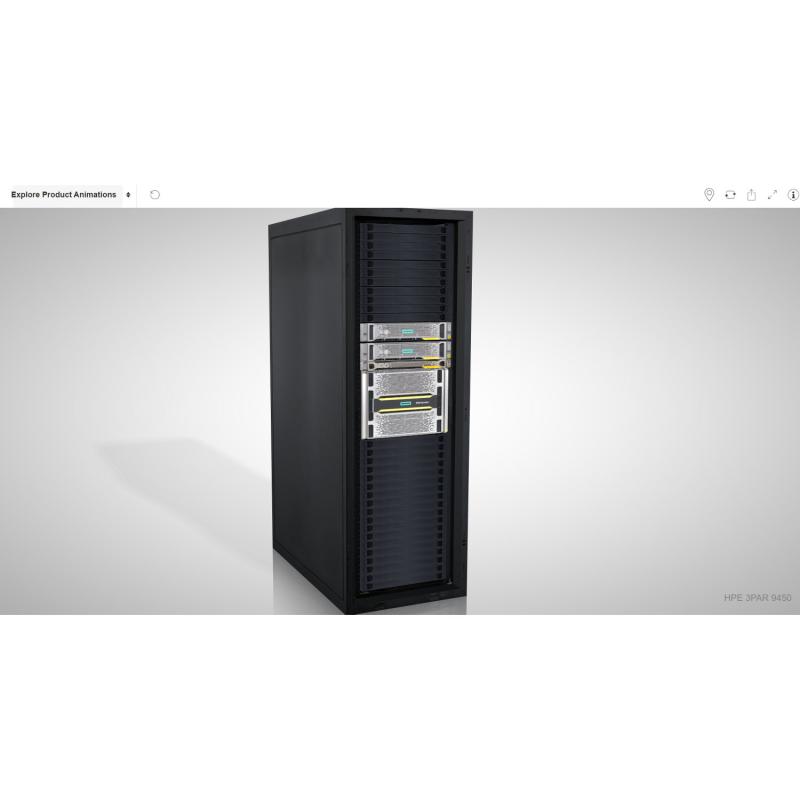 HPE 42U 600mmx1075mm G2 Enterprise Shock Rack - imagine 19