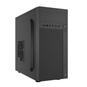 Carcasa NATEC HELIX Mini Tower NEGRU USB C, Sloturi Expansiune