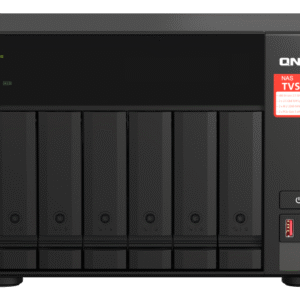 NAS QNAP 675 6-Bay, CPU Zhaoxin Kaixian KX-U6580 8C/8T 2.5GHz,