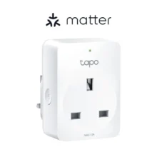 TP - Link Tapo P110M priză smart 2990 W - standarde 802.11b - 802.11g - Wi - Fi 4 802.11n - frecventa 2400 MHz