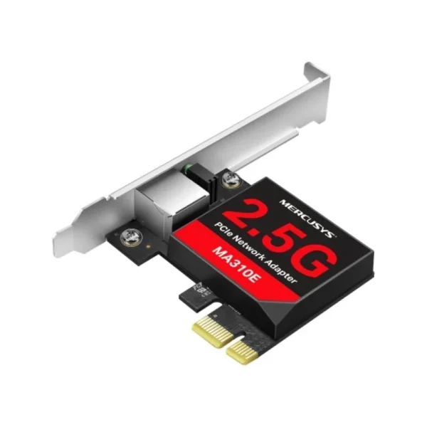 2.5 Gigabit PCIe Network Adapter SPEED: 2.5 Gbps SPEC: 1×RJ45 - Full - Height Bracket/Low - Profile Bracket FEATURE