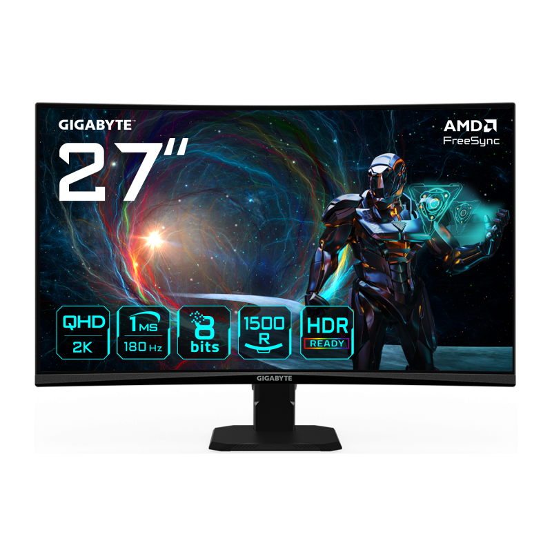 Monitor Gaming Gigabyte GS27QCA, Panel Size: 27 inch, Panel Backlight/