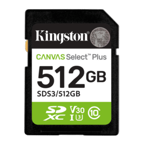 Card de Memorie SDXC Kingston512GBCanvas Select Plus