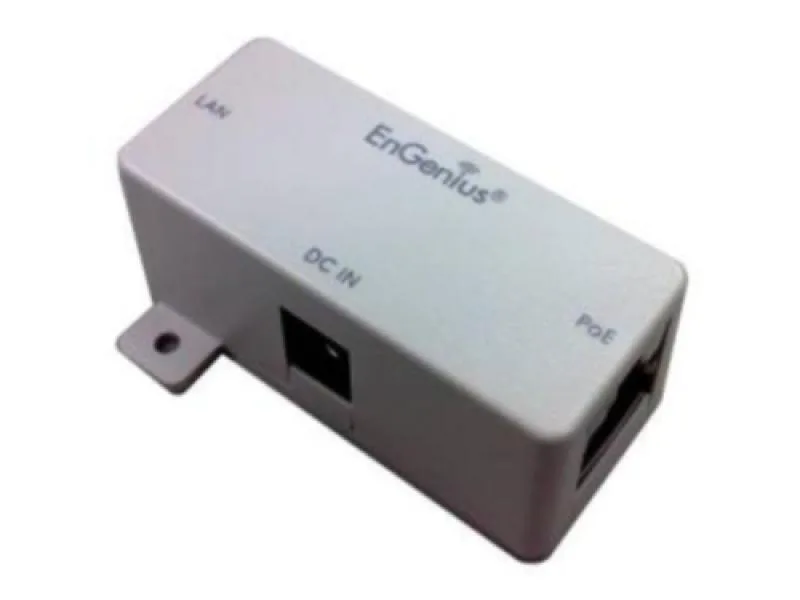 Adaptor POE EnGenius Indoor 12/24V pPoE, deploy ENS200(EXT) / ENS202(EXT)