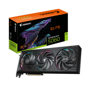 Placa Video GIGABYTE AORUS GEFORCE RTX 5060 ELITE 8GB GDDR7