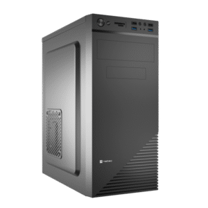 Carcasa NATEC CABASSU G2 Mid Tower NEGRU, Sloturi Expansiune 4,