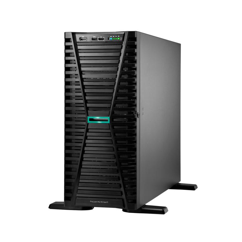 HPE ProLiant ML110 Gen11 4510 12-core 1P 64GB-R MR408i-o 8SFF - imagine 4