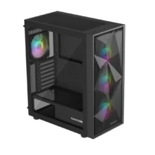 Carcasa Genesis Diaxid 605 Mid Tower Argb Negru, Tempered Glass