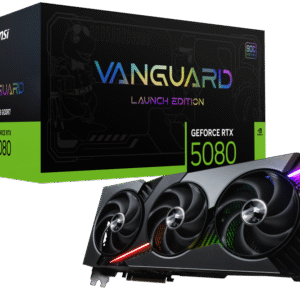 Placa Video MSI GEFORCE RTX 5080 16G VANGUARD SOC LAUNCH