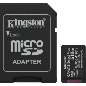Card de Memorie MicroSDXC Kingston512GBCanvas Select PlusCu Adaptor