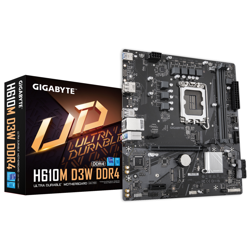 Placa de bază Gigabyte H610M D3W DDR4 LGA1700